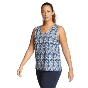 Women's Departure V-Neck Tank Top - Print