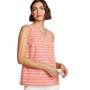 Women's Departure V-Neck Tank Top - Print