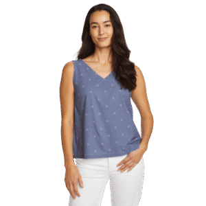 Women's Departure V-Neck Tank Top - Print
