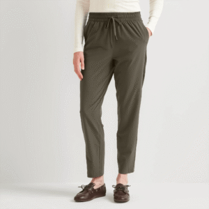 Women's Departure Stretch Tie-Front Ankle Pants