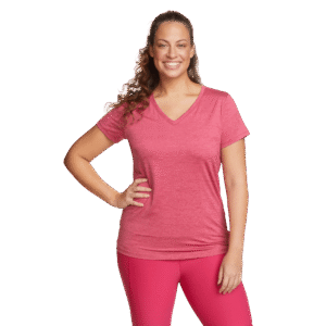 Women's Resolution Stretch Short-Sleeve V-Neck T-Shirt