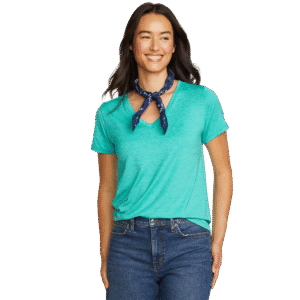 Women's Resolution Stretch Short-Sleeve V-Neck T-Shirt