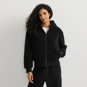 Women's Snowdrift Teddy Fleece Full-Zip Hooded Jacket
