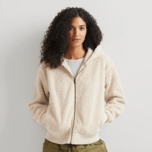 Women's Snowdrift Teddy Fleece Full-Zip Hooded Jacket