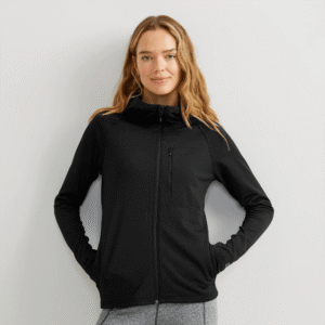 Women's High Route Grid Fleece Full-Zip Hoodie