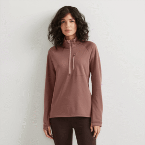 Women's High Route Grid Fleece-Lined 1/4-Zip Pullover