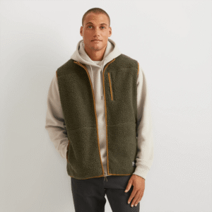 Men's Chilali Faux Shearling Fleece Vest