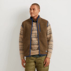Men's Chilali Faux Shearling Fleece Vest