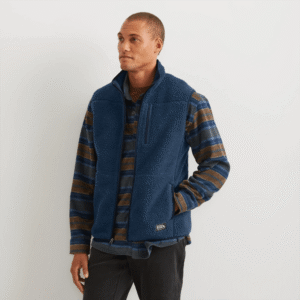 Men's Chilali Faux Shearling Fleece Vest