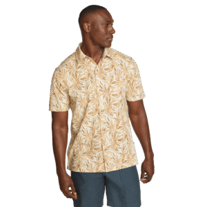 Men's Baja Knit Button-Up Shirt