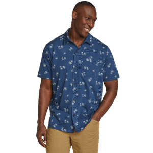Men's Baja Knit Button-Up Shirt