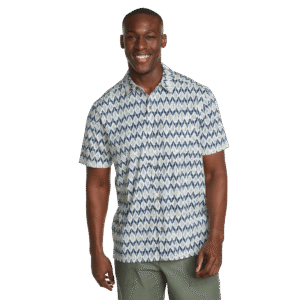 Men's Baja Knit Button-Up Shirt