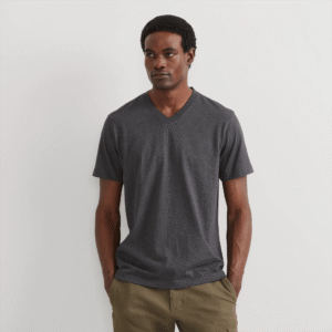 Men's Legend Wash 100% Cotton Short-Sleeve V-Neck T-Shirt
