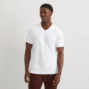 Men's Legend Wash 100% Cotton Short-Sleeve V-Neck T-Shirt