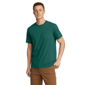 Men's Legend Wash 100% Cotton Short-Sleeve Pocket T-Shirt