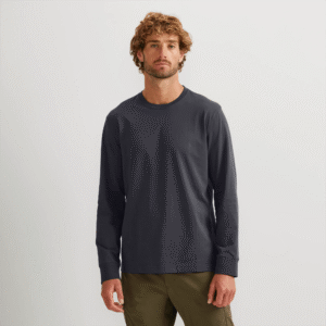 Men's Legend Wash 100% Cotton Long-Sleeve Classic T-Shirt