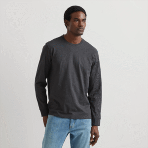 Men's Legend Wash 100% Cotton Long-Sleeve Classic T-Shirt