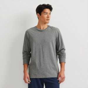 Men's Legend Wash 100% Cotton Long-Sleeve Classic T-Shirt
