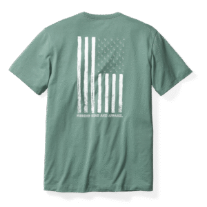 EB Distressed Flag Graphic T-Shirt