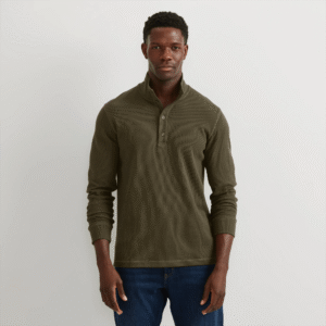 Men's Eddie's Favorite Thermal Pullover Mockneck