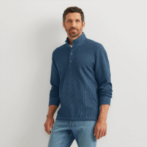 Men's Eddie's Favorite Thermal Pullover Mockneck