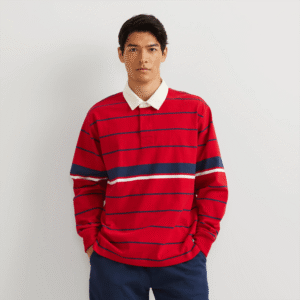 Men's Striped Rugby Shirt