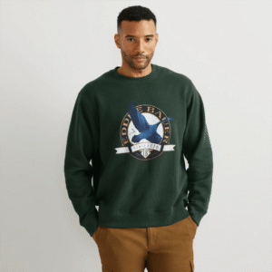 Men's Vintage Soft Goose Logo Crew