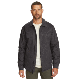 Men's Eddie's Favorite Faux Shearling-Lined Flannel Shirt Jacket