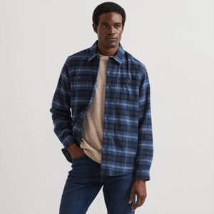 Men's Eddie's Field Fleece-Lined Flannel Shirt Jacket