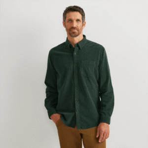 Men's Fine-Wale Corduroy Shirt