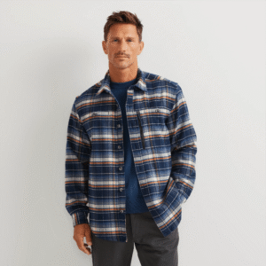 Men's Chopper Stretch Flannel Overshirt