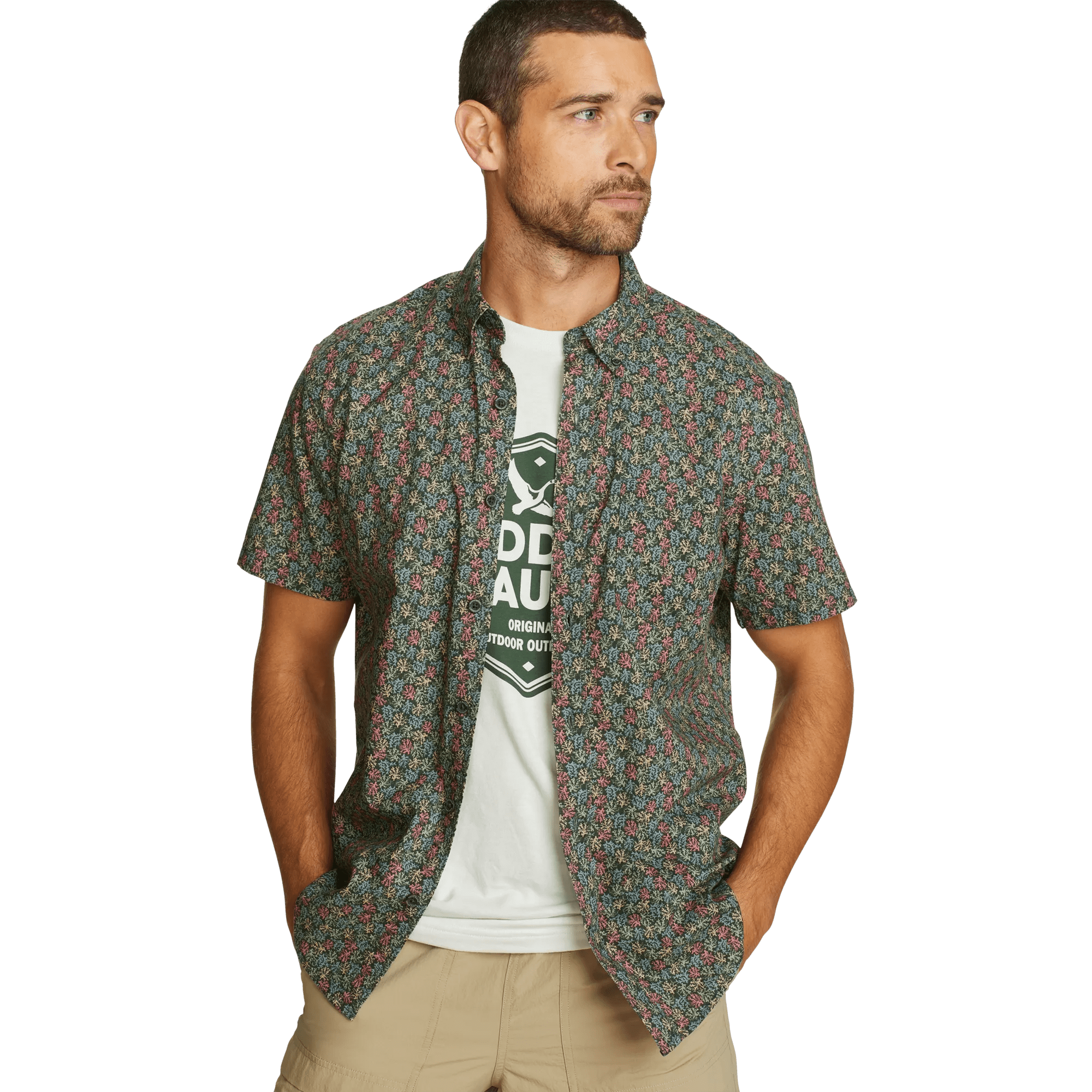 Men's Baja Short-Sleeve Shirt - Print