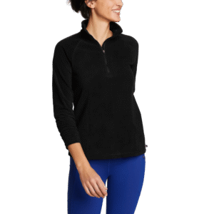 Women's Fast Fleece Raglan-Sleeve 1/4-Zip - Solid