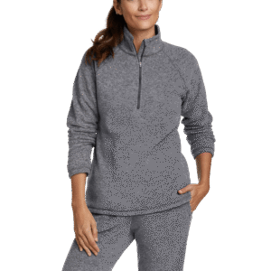 Women's Fast Fleece Raglan-Sleeve 1/4-Zip - Solid