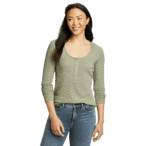 Women's Thermal Snap Henley
