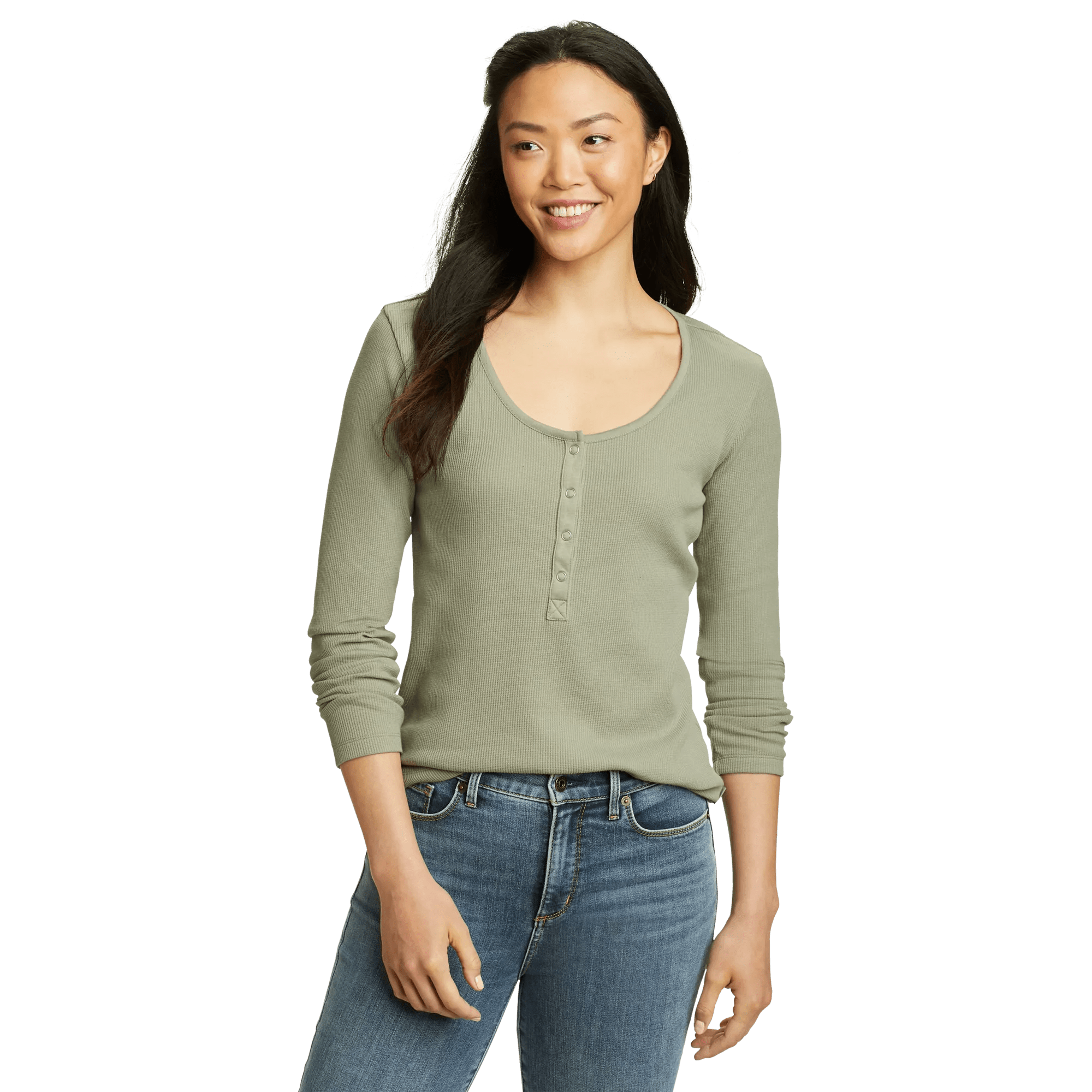 Women's Thermal Snap Henley