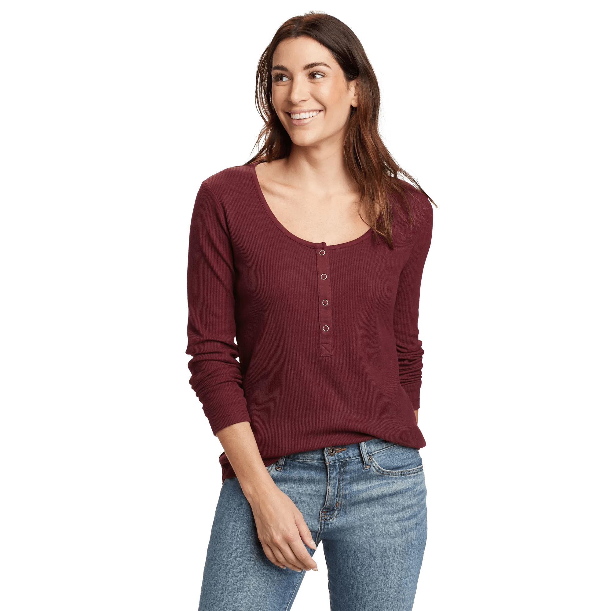 Women's Thermal Snap Henley