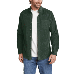 Men's Corduroy Long-Sleeve Shirt
