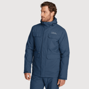 Men's Funkski 3-In-1 Insulated Waterproof Hooded Ski Jacket