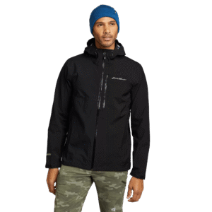 Men's Cloud Cap 3L Waterproof Stretch Hooded Rain Jacket