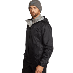 Men's Cloud Cap Waterproof Packable Hooded Rain Jacket