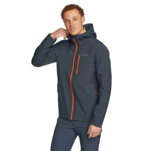 Men's Cloud Cap Waterproof Stretch Hooded Rain Jacket