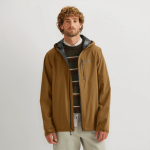 Men's Cloud Cap Waterproof Stretch Hooded Rain Jacket
