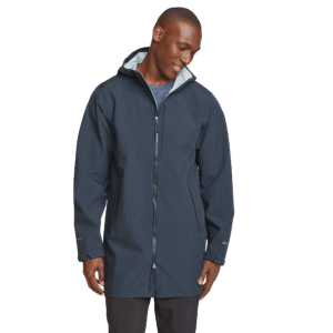 Men's Oscillate 3L Waterproof Hooded Trench Coat