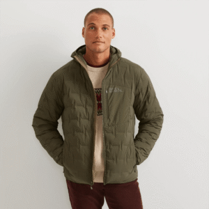 Men's MicroTherm? FreeFuse? Stretch Down Hooded Jacket