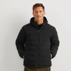 Men's EB Stretch Down Hooded Jacket