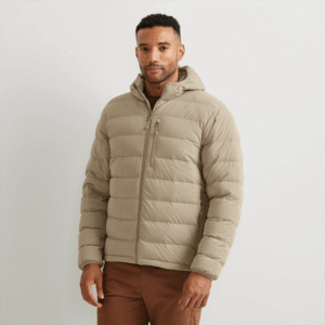 Men's EB Stretch Down Hooded Jacket