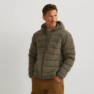 Men's EB Stretch Down Hooded Jacket