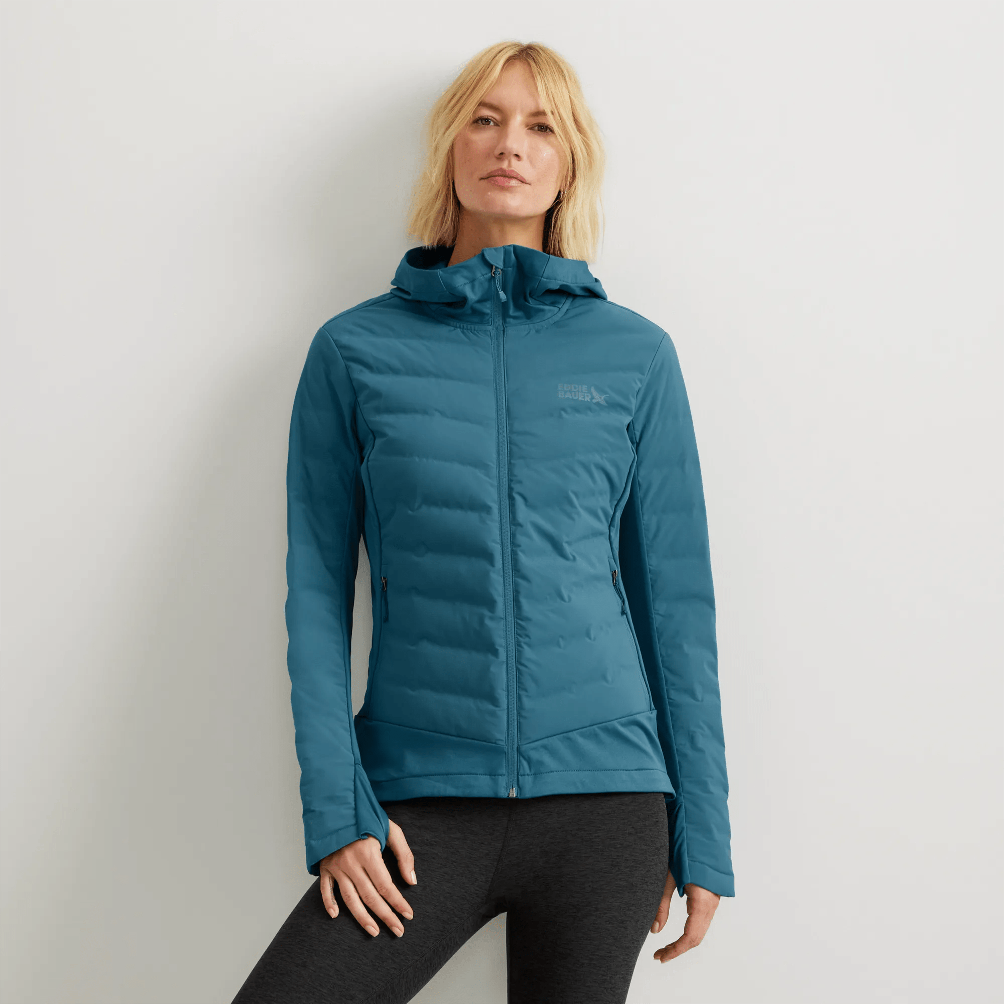 Women's MotionLoft Down Hooded Hybrid Jacket