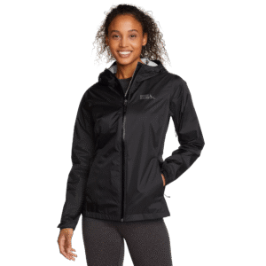 Women's Cloud Cap Waterproof Packable Hooded Rain Jacket